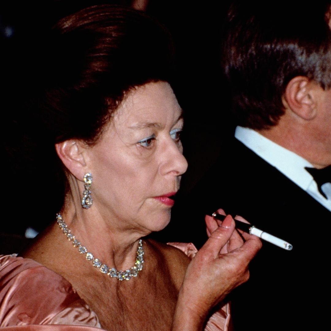 how many cigarettes did princess margaret smoke a day Princess Margaret inspired TV character with hedonistic life