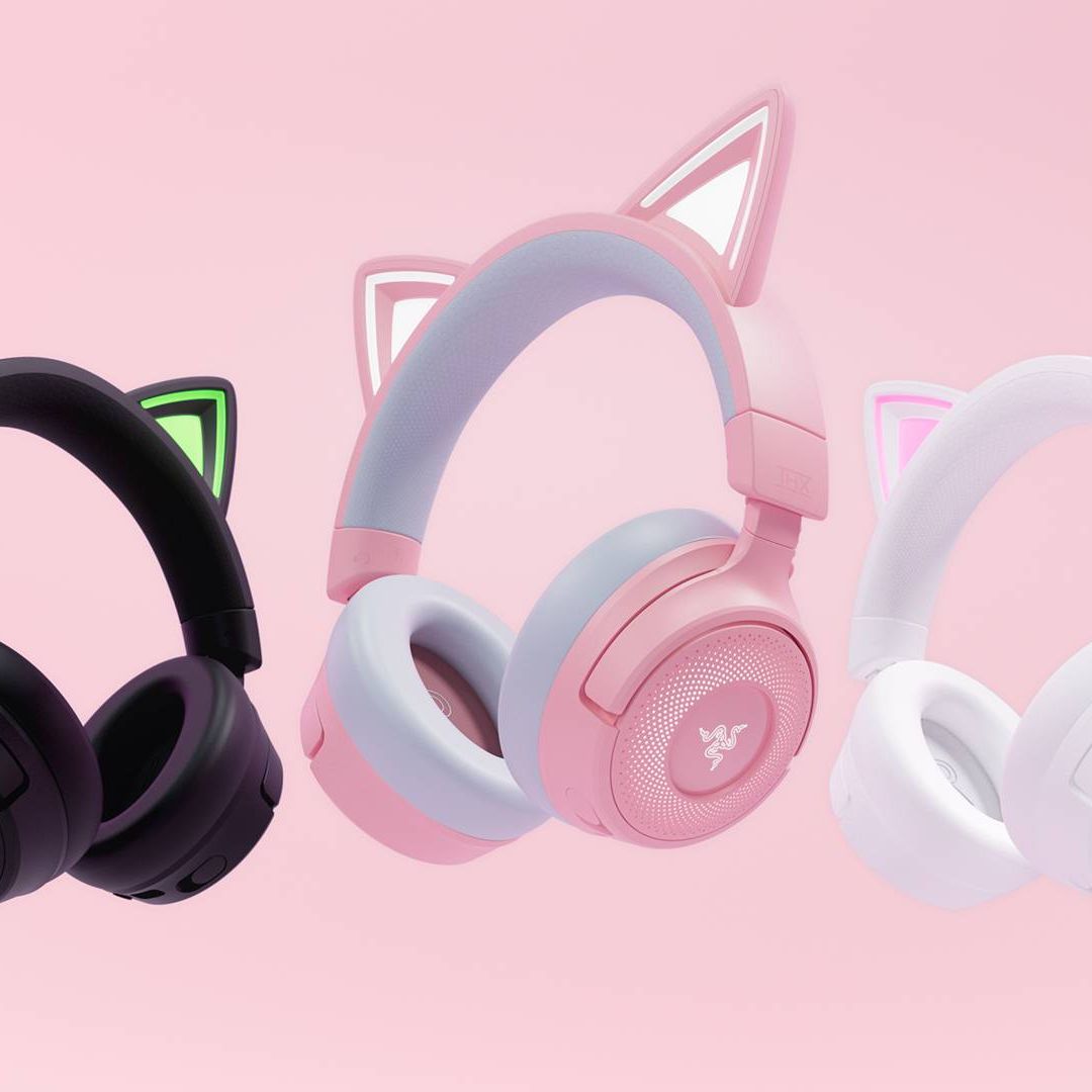 Razer Kraken Kitty V2: The Most Iconic Cat-Ear Headset Now In White - Foto 5