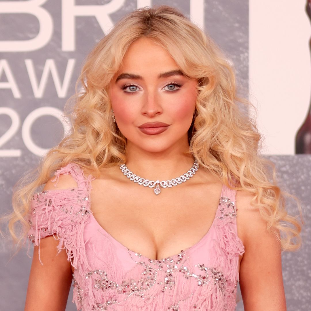 Sabrina Carpenter Channels Dolly Parton at the BRITs in a Pink McQueen Gown  | Marie Claire