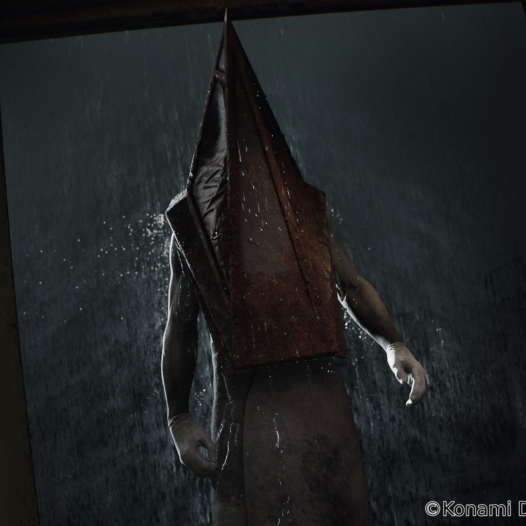その他 ART OF SILENT HIL Sakura Head y Pyramid Head. Ambas criaturas diseñadas por el
