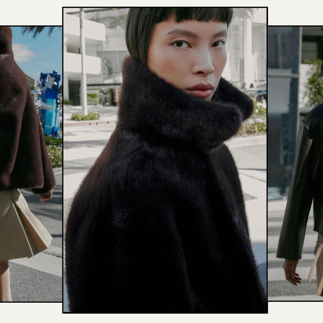 【新品】na.e Reversible Fur Coat_White Zara's New Faux-Fur Reversible Jacket Is the Chicest Yet | Who