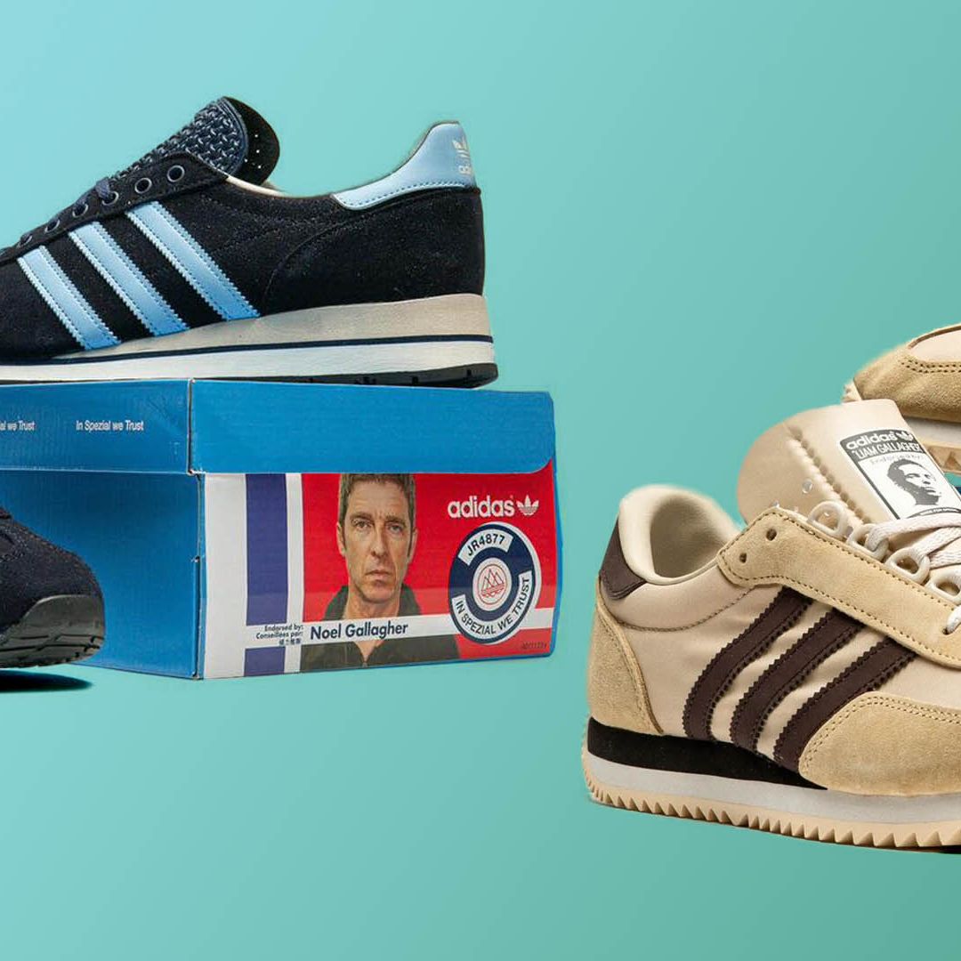 Noel and Liam Gallagher have fresh pairs of Oasis Adidas