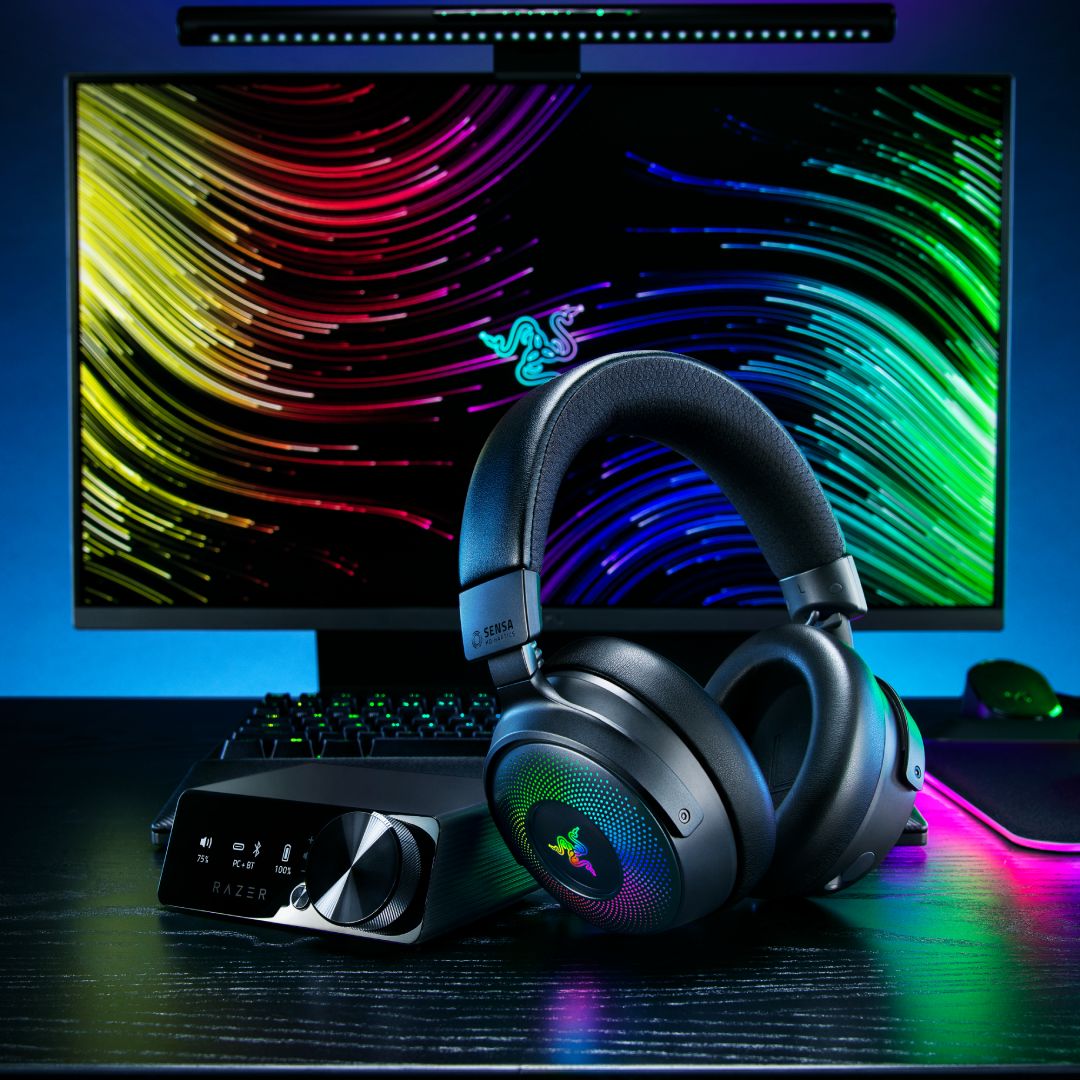 Razer Kraken V4 Pro &Base Station V2　セット Razer Kraken V4 Pro Razer Base StationV2