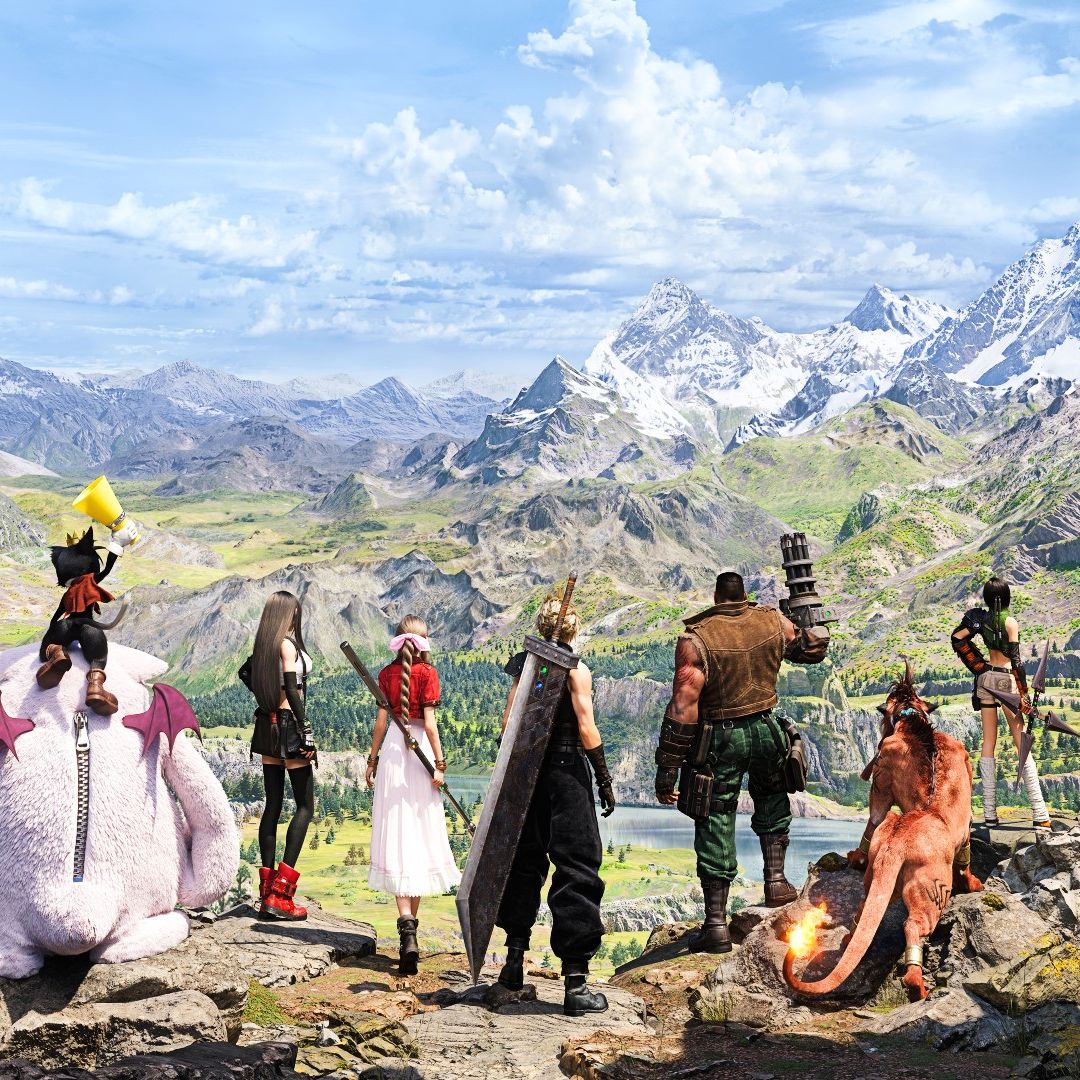 FINAL FANTASY VII REBIRTH パーティメンバー 複製原画 FINAL FANTASY VII REBIRTH パーティメンバー 複製原画