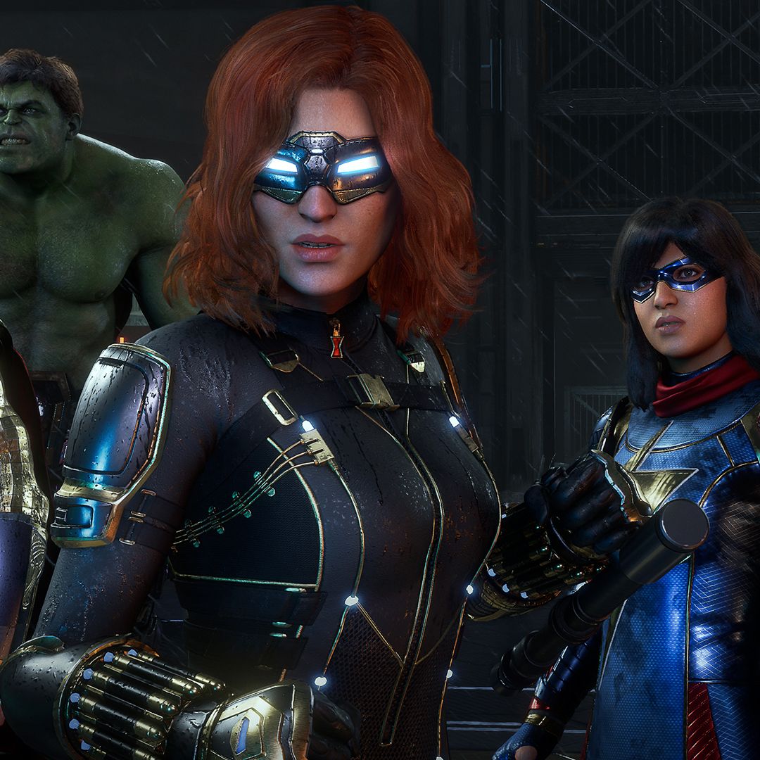 Marvel's Avengers Video Game - Play As Iron Man, Captain America, Hulk & More, 4-Player Online Co-op