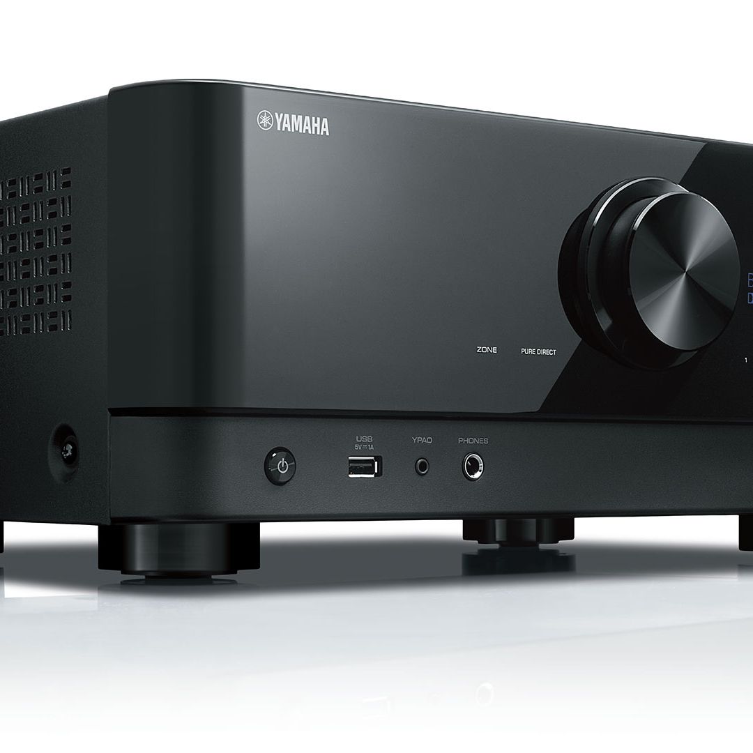 Yamaha RX-V6A 7.2-channel home theater receiver with Dolby