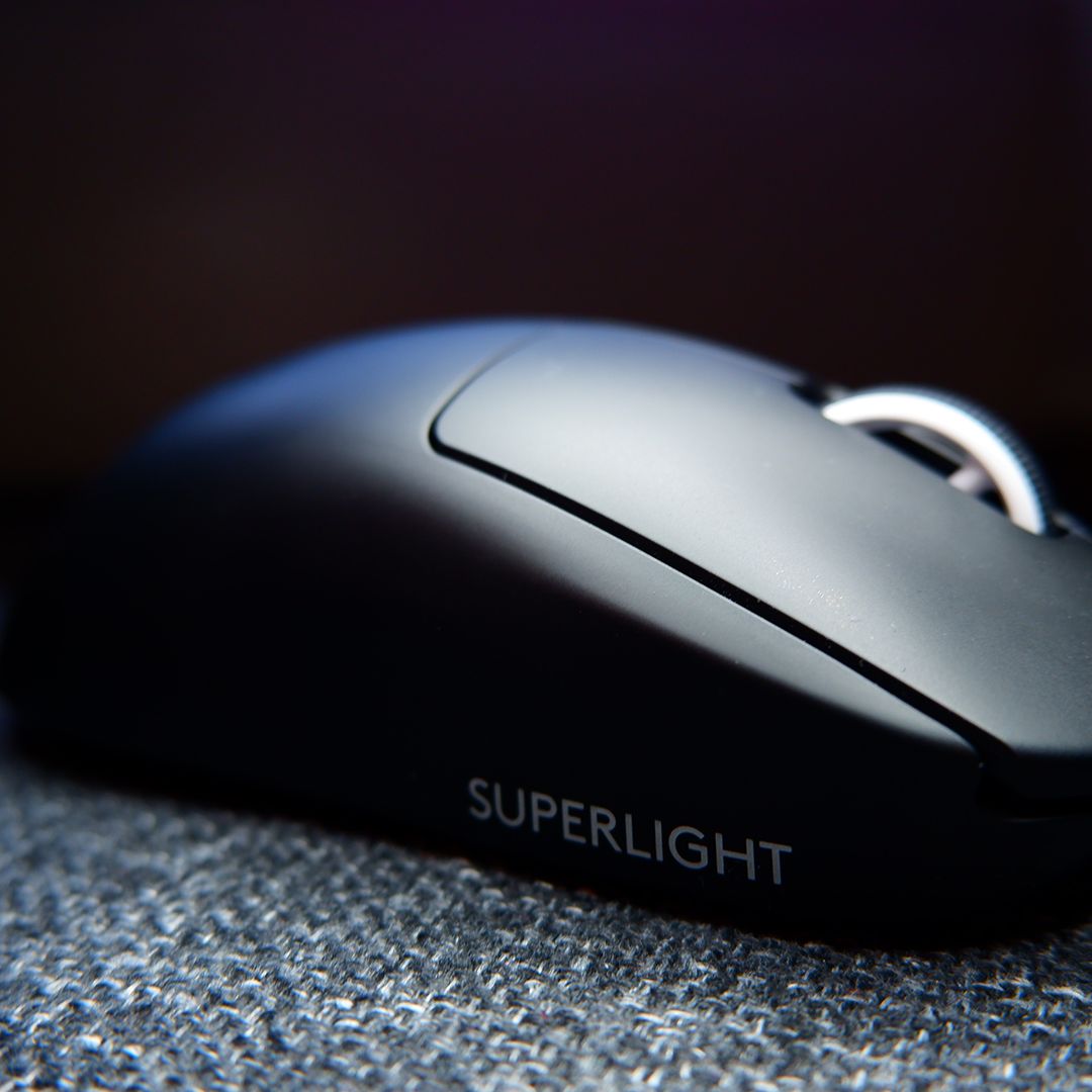 【美品】Logitech G PRO X SUPERLIGHT マウス 本体 ロジクールG Pro X Superlightワイヤレスゲーミングマウス