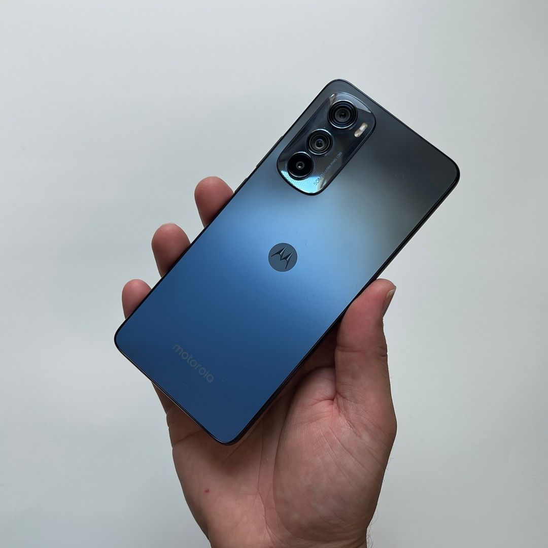 スマートフォン本体 Motorola - MOTOROLA Edge 30 Pro 128 Cosmo Blue Motorola Edge 30 Pro Smartphone, 8/128 GB, Cosmos Blue