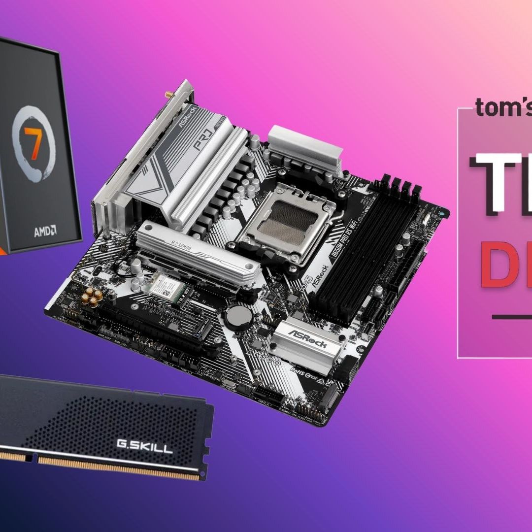 Get AMD's new Ryzen 7 7700X3D with 16GB of RAM and a motherboard