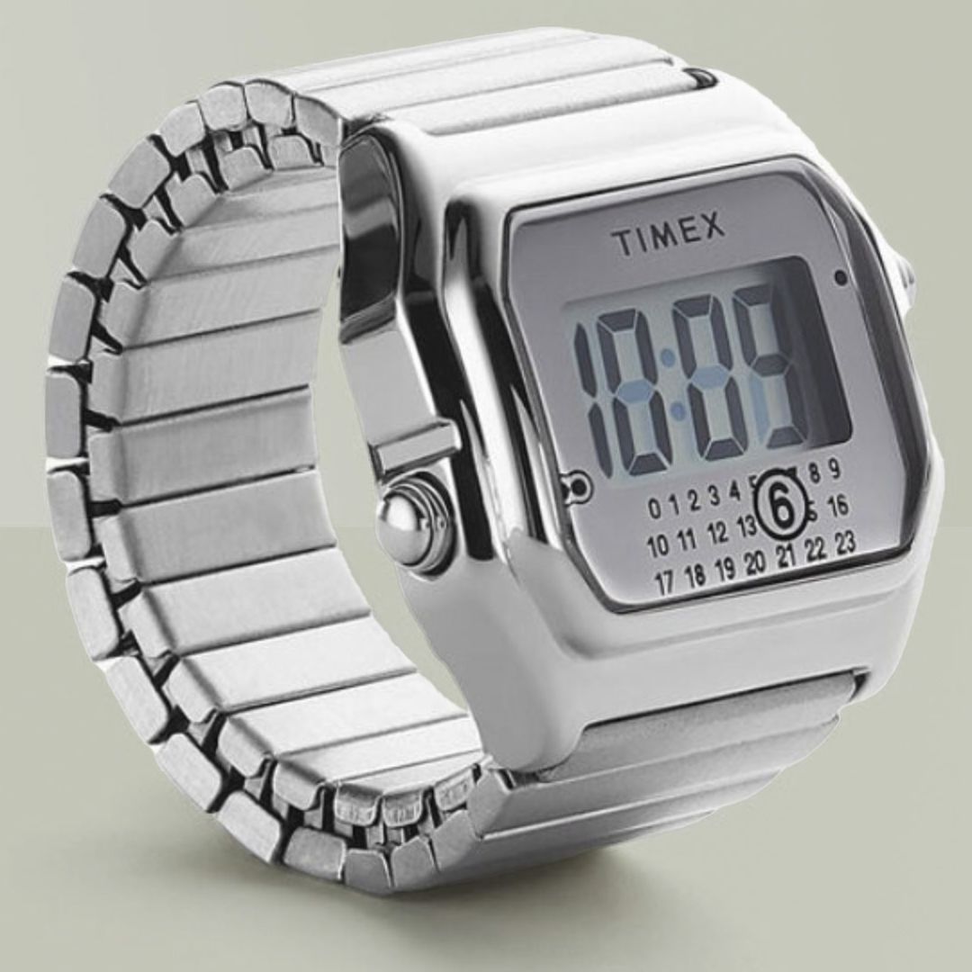 timex releases MM6 maison margiela steel watch that fits