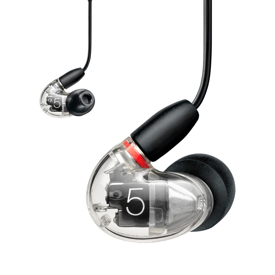 SHURE AONIC 5 SE53BABK＋UNI-A Shure AONIC 5 Sound-Isolating Earphones (Black) SE53BABK+UNI B&H