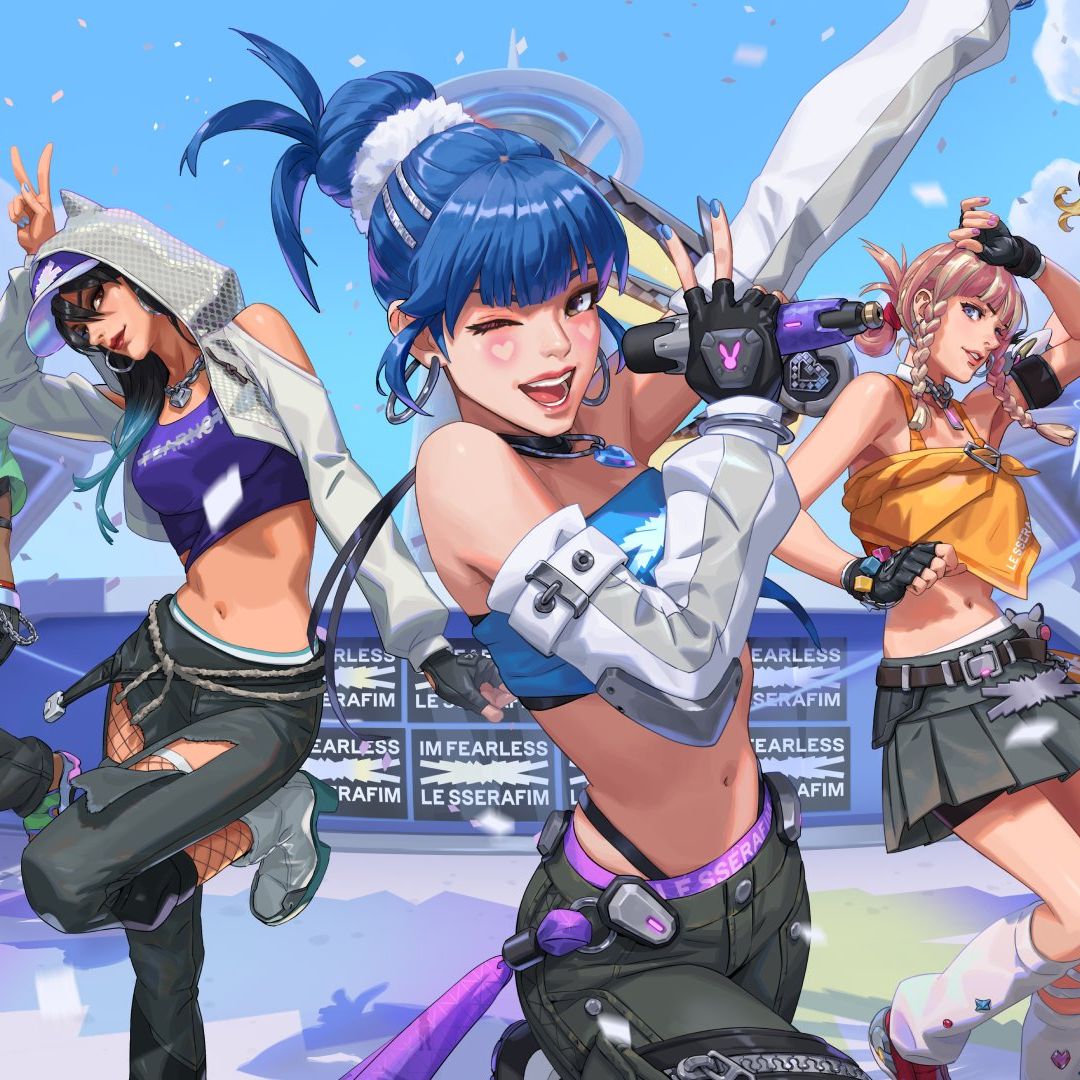 LE SSERAFIM OVERWATCH 2 クリアファイル Overwatch 2 x LESSERAFIM — Shelly Amine | Designer & Illustrator
