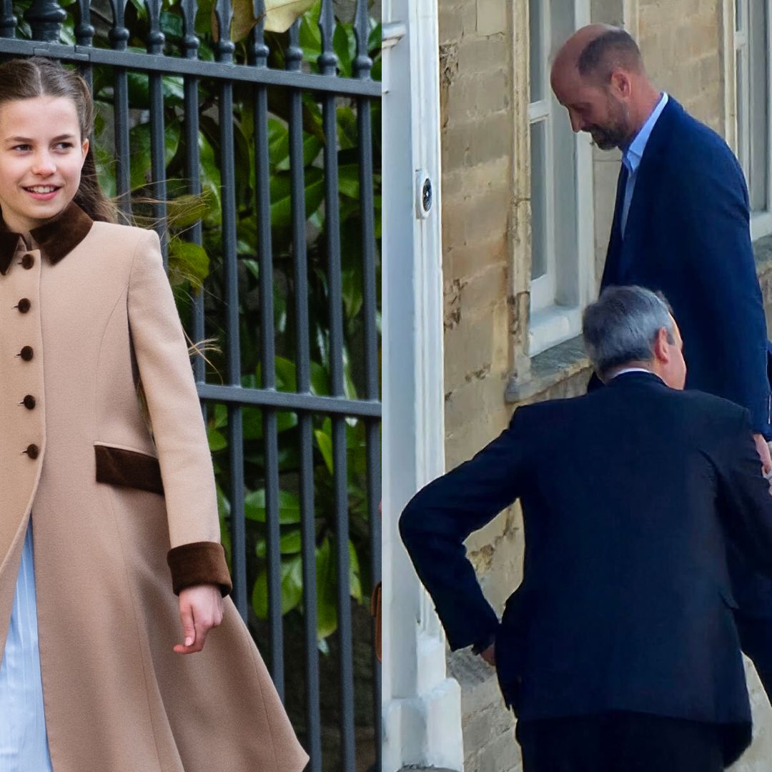 William and Kate Brought Charlotte to Tour Oundle School | Marie