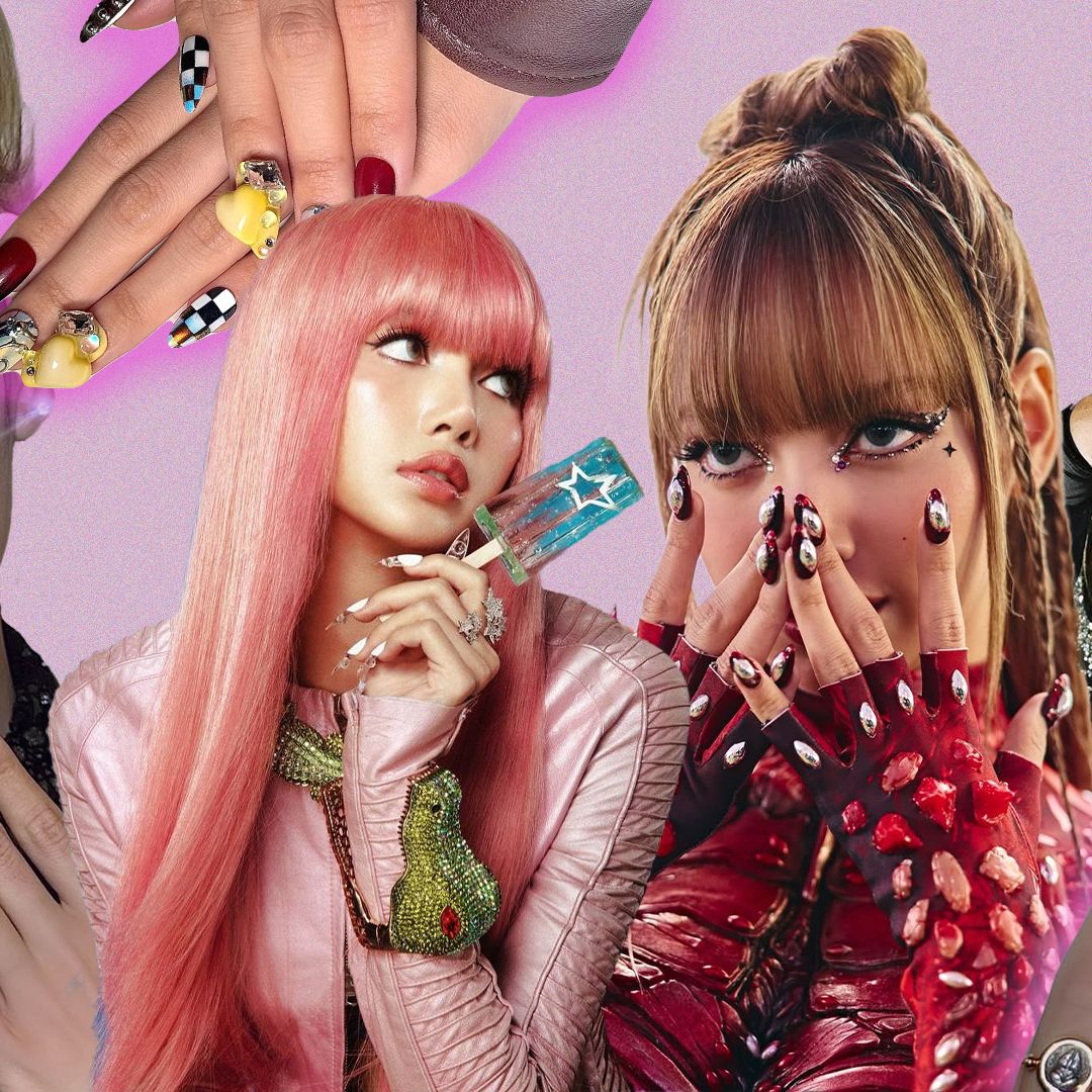 Korean Rain Effect Nails 2025 Trend