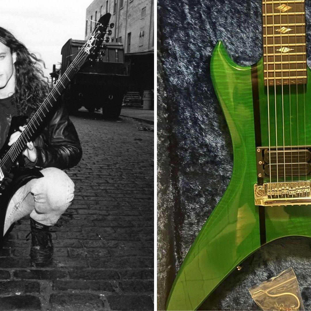 ギター b.c Stealth (chuck schuldiner tribute) B.C. Rich Chuck Schuldiner Tribute Electric Guitar Onyx