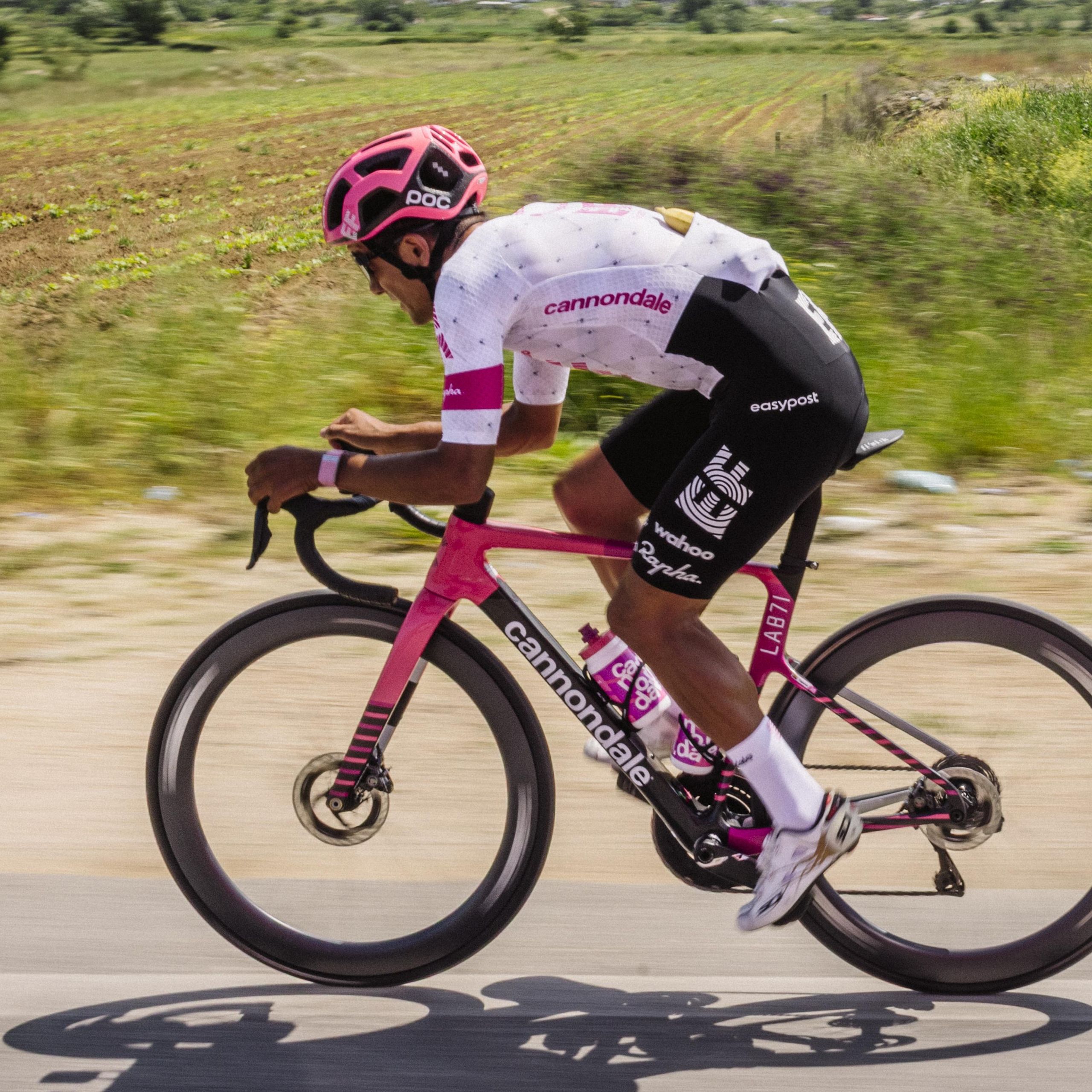 EF Education-EasyPost unveil 'White Diamonds' kit for 2025 Giro d