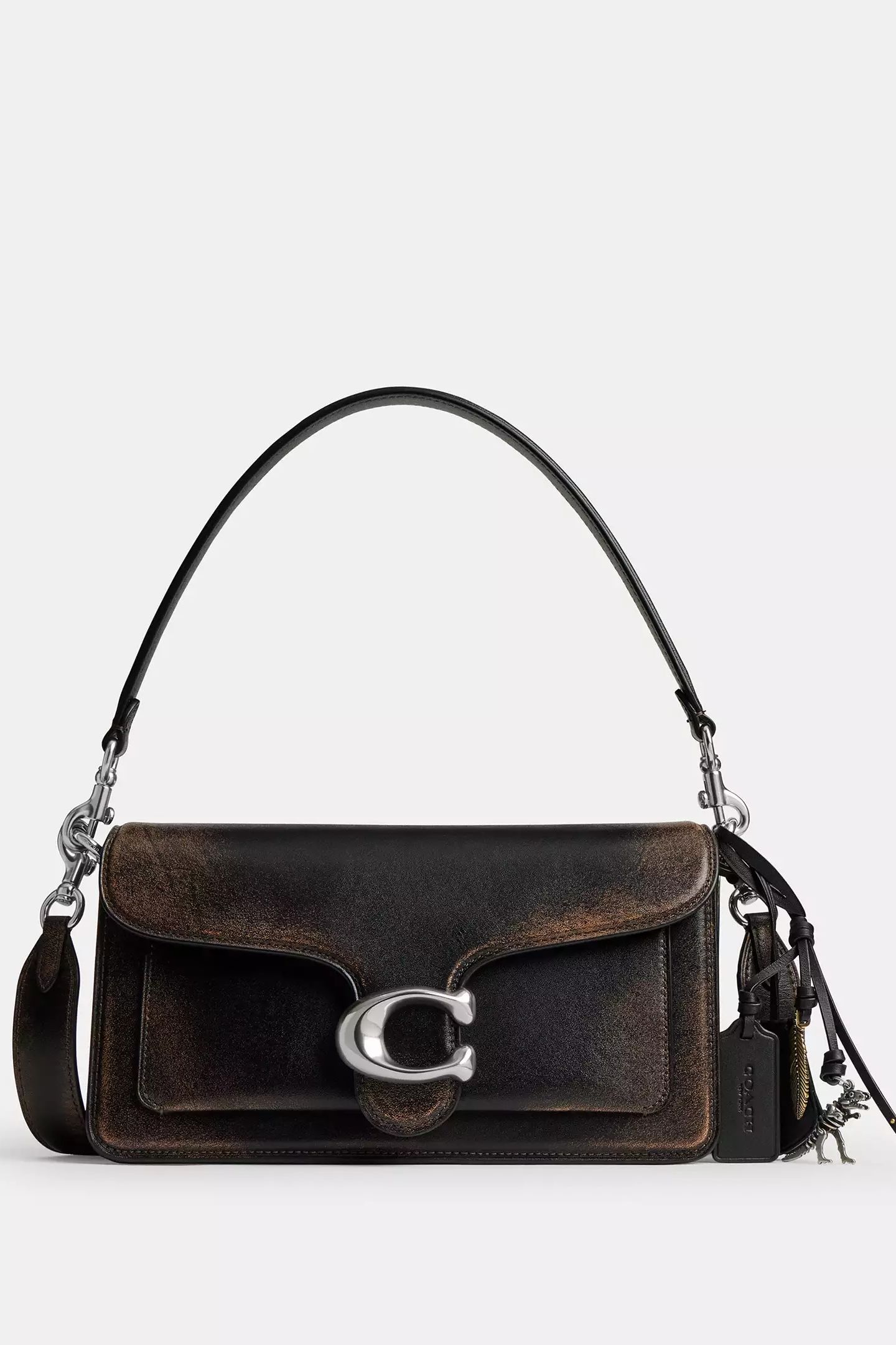 coach Tabby Shoulder Bag 26 In Loved Leather