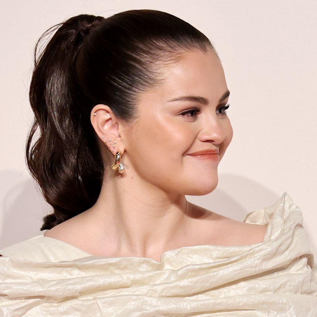 Selena Gomez Pivots From Little White Dresses to an Olympic Gold Mini |  Marie Claire