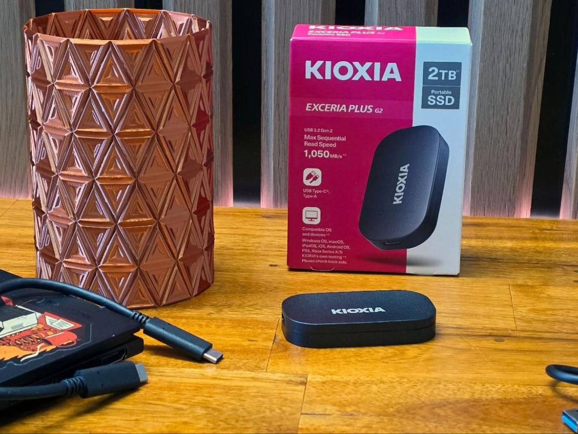 Kioxia Exceria Plus G2 (2TB) review: Convex and compact