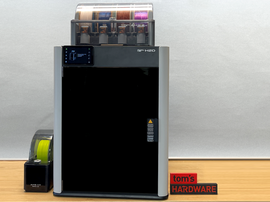 Bambu Lab H2D Review: For Elite Crafters | Tom's Hardware