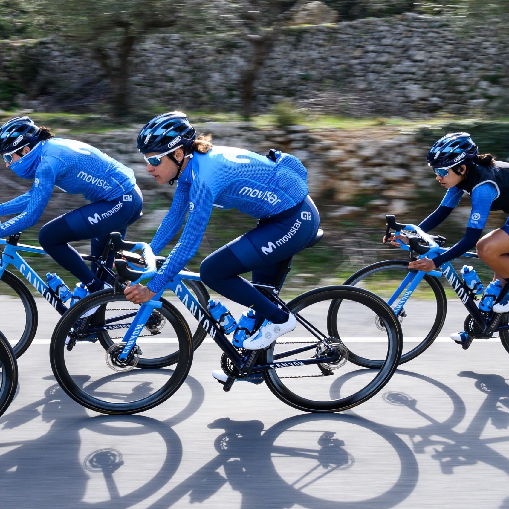 Movistar men and women reunite for training camps ahead of season