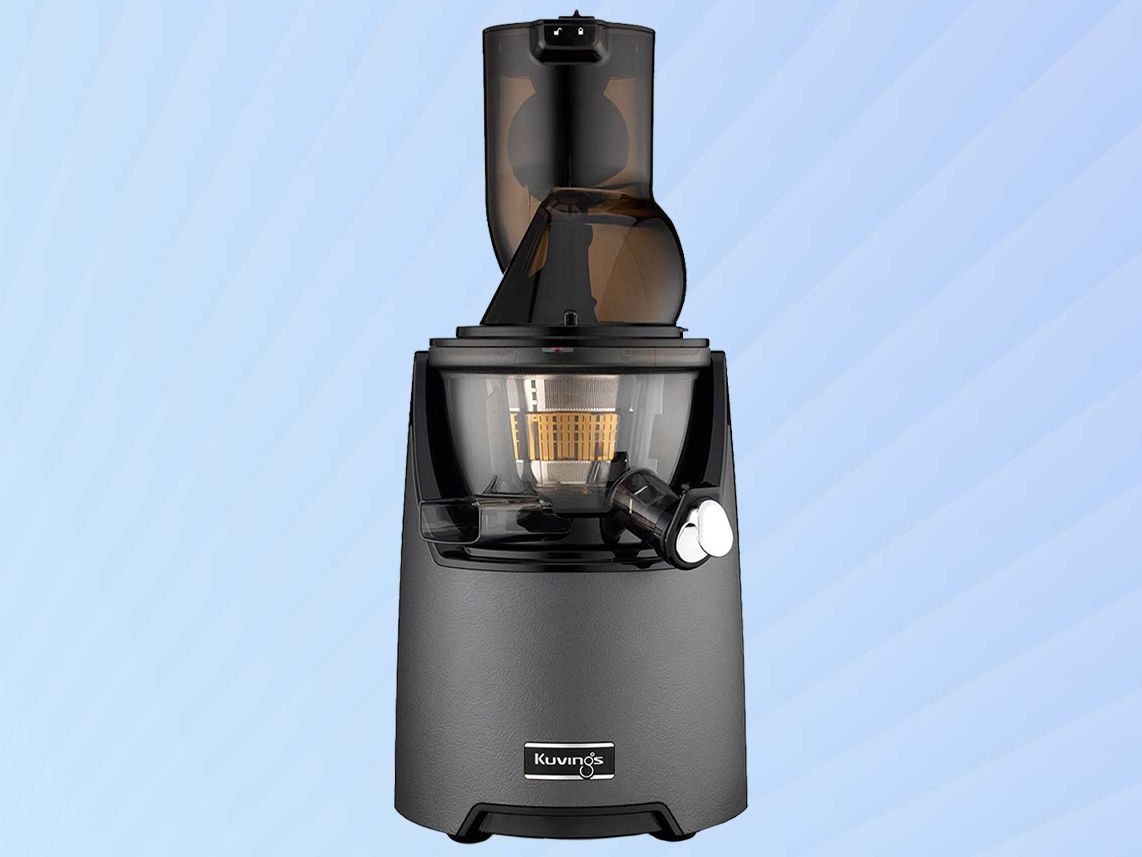 Kuvings Whole Slow Juicer EVO-800VG クビンス Kuvings Evolution Whole Slow Masticating Juicer Gun Metal