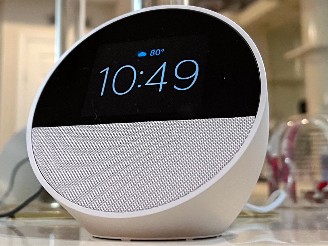 Amazon Echo Spot review: Smart speaker leveled up | Tom's Guide