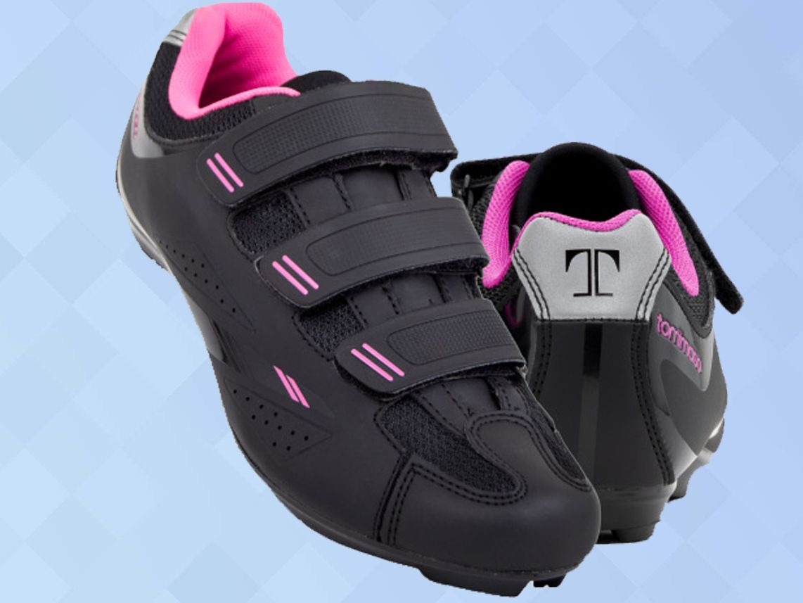 Chaussures De Cyclisme Femmes Tommaso Pista Aria Elite – Noir/Violet – Pointure EU 41 – Neuves Sans Boîte