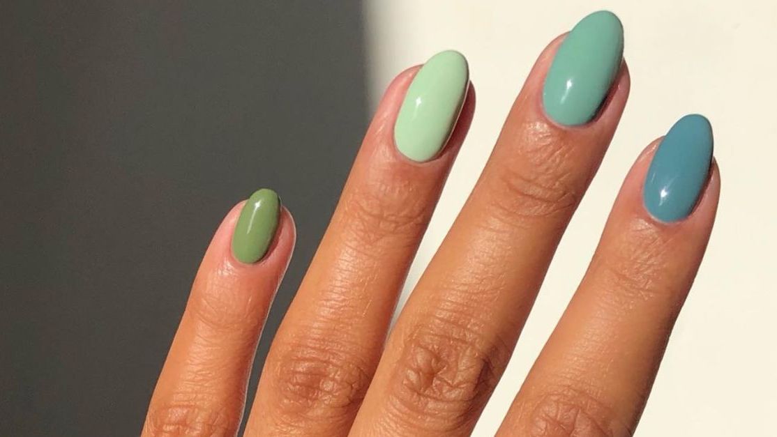 The Teal Nail Trend Is So Chic7 Designs to Try This Summer | Who What Wear