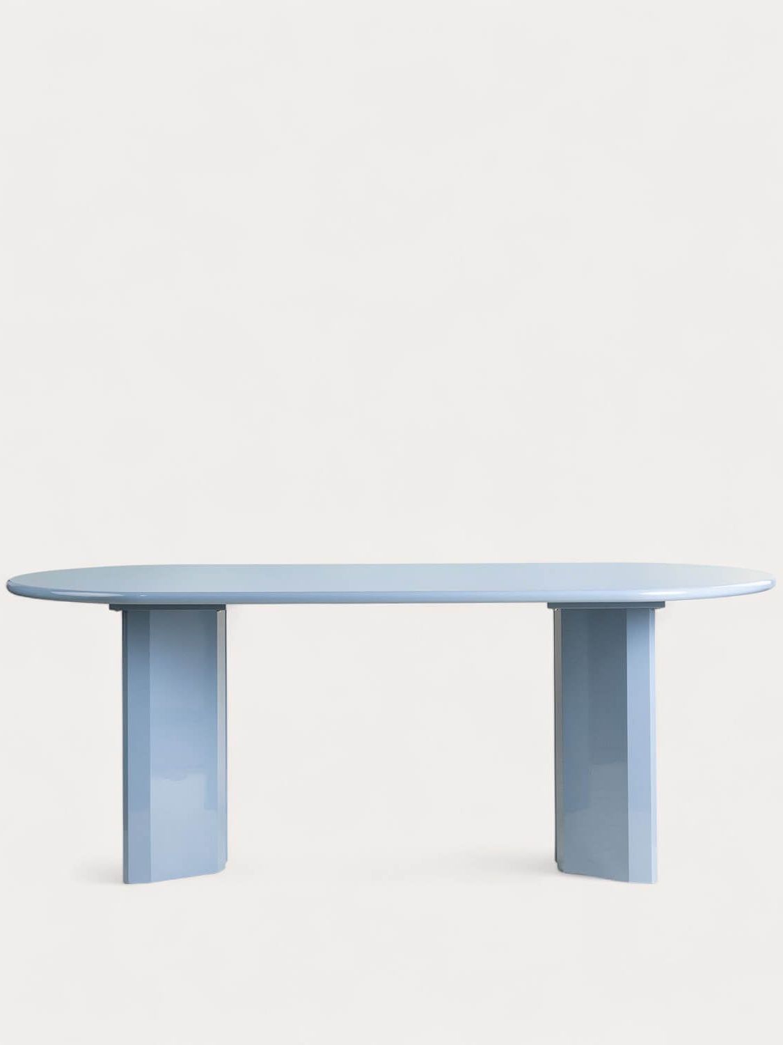 Oval Dining Table Made of Wood Marona