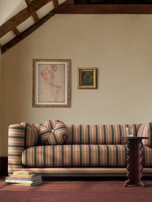 Pierce &amp;amp; Ward Rolled Arm Sofa