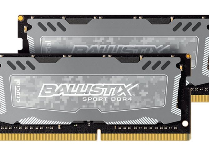 Crucial Ballistix DDR4-2400　32GB（2x16GB） Ballistix Sport LT DDR4-2400 32GB Dual-Channel SODIMM Kit Review