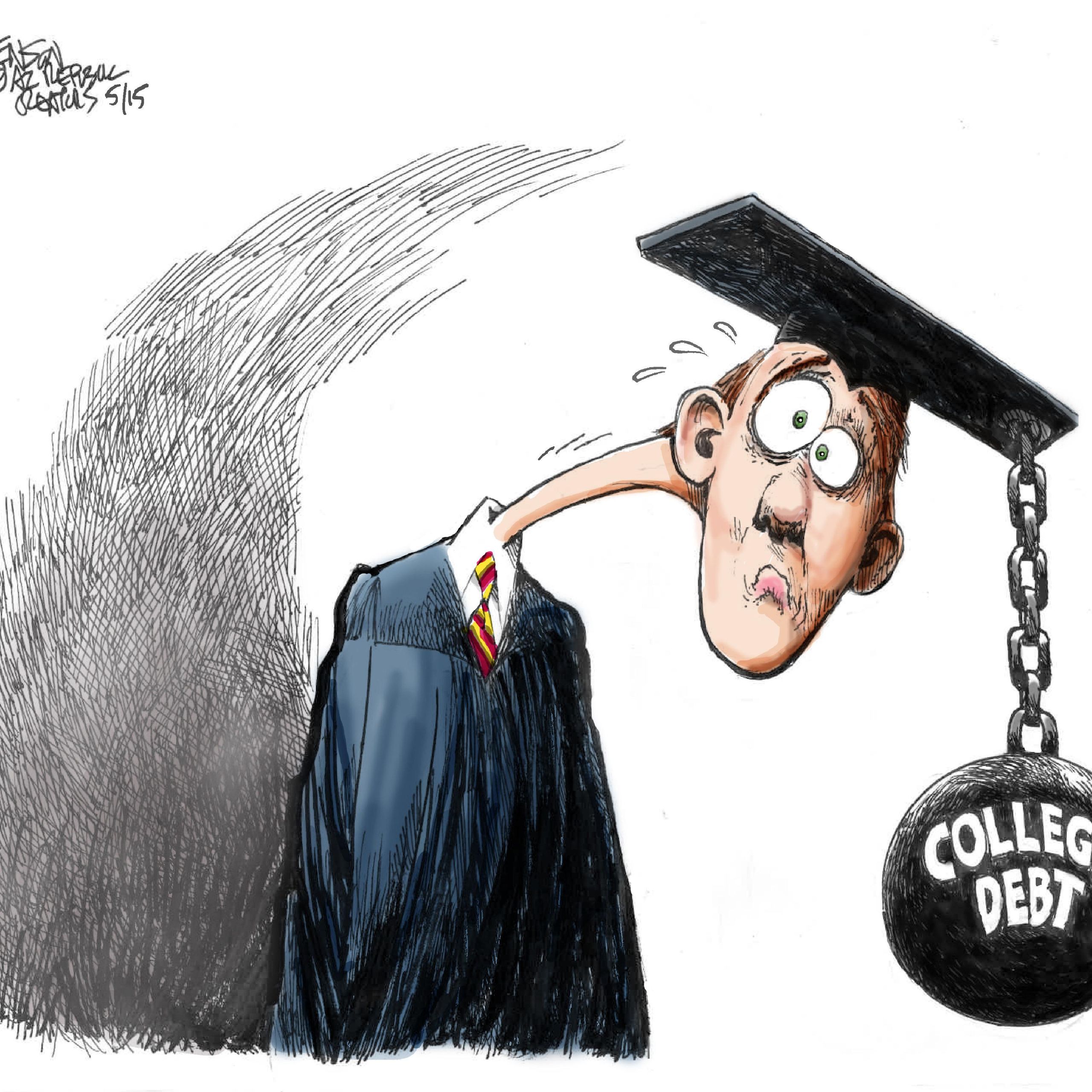 Edjournal Cartoon Education Symbol In Editorial Cartooning