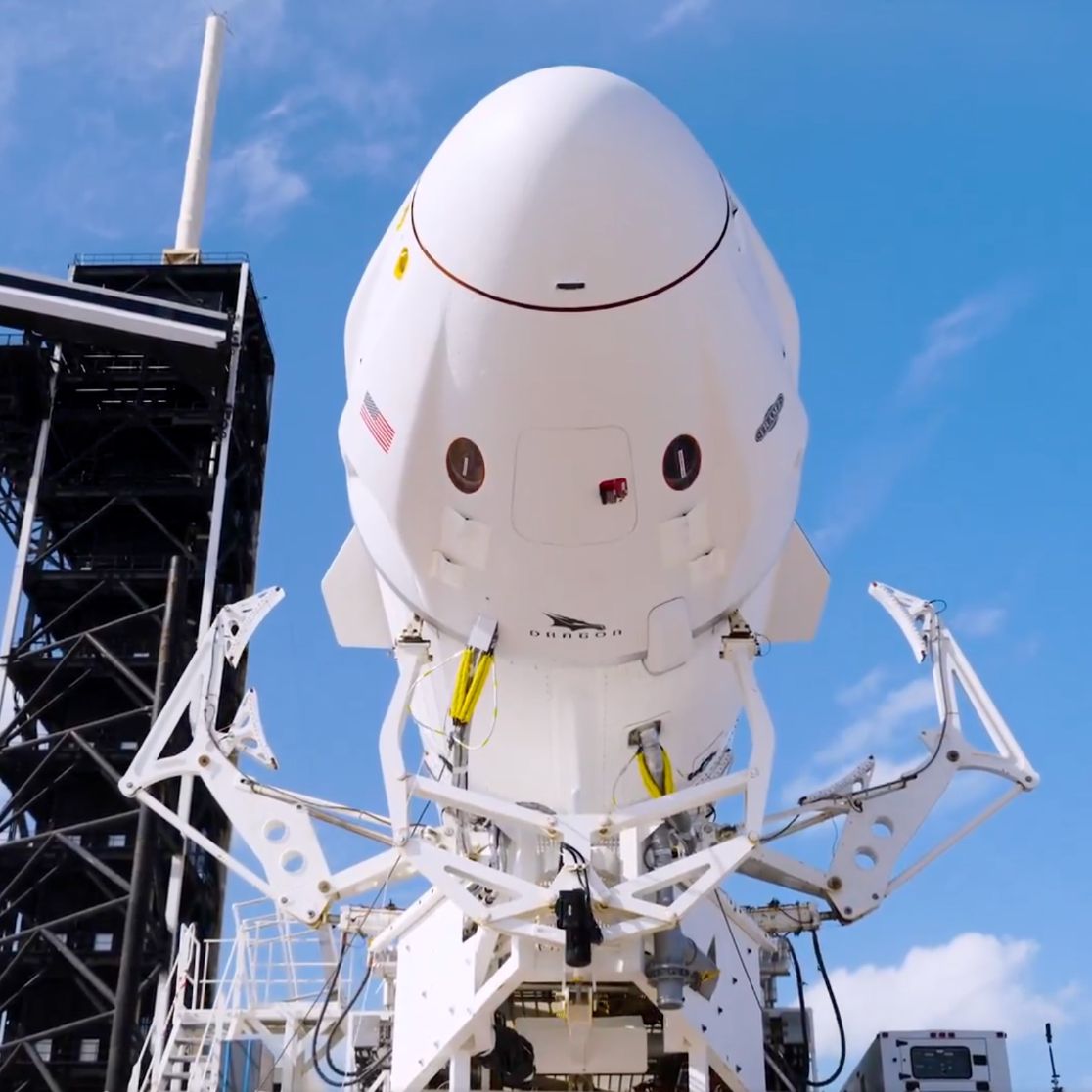 SpaceX rolls out rocket for historic Fram2 astronaut flight over