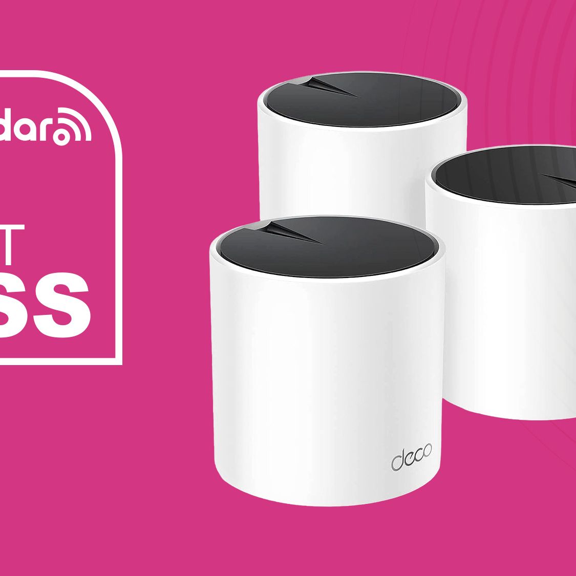 tp-link deco X55 AX3000メッシュWi-Fi 6システム The TP-Link Deco X55 3-pack mesh Wi-Fi 6 system drops to $150