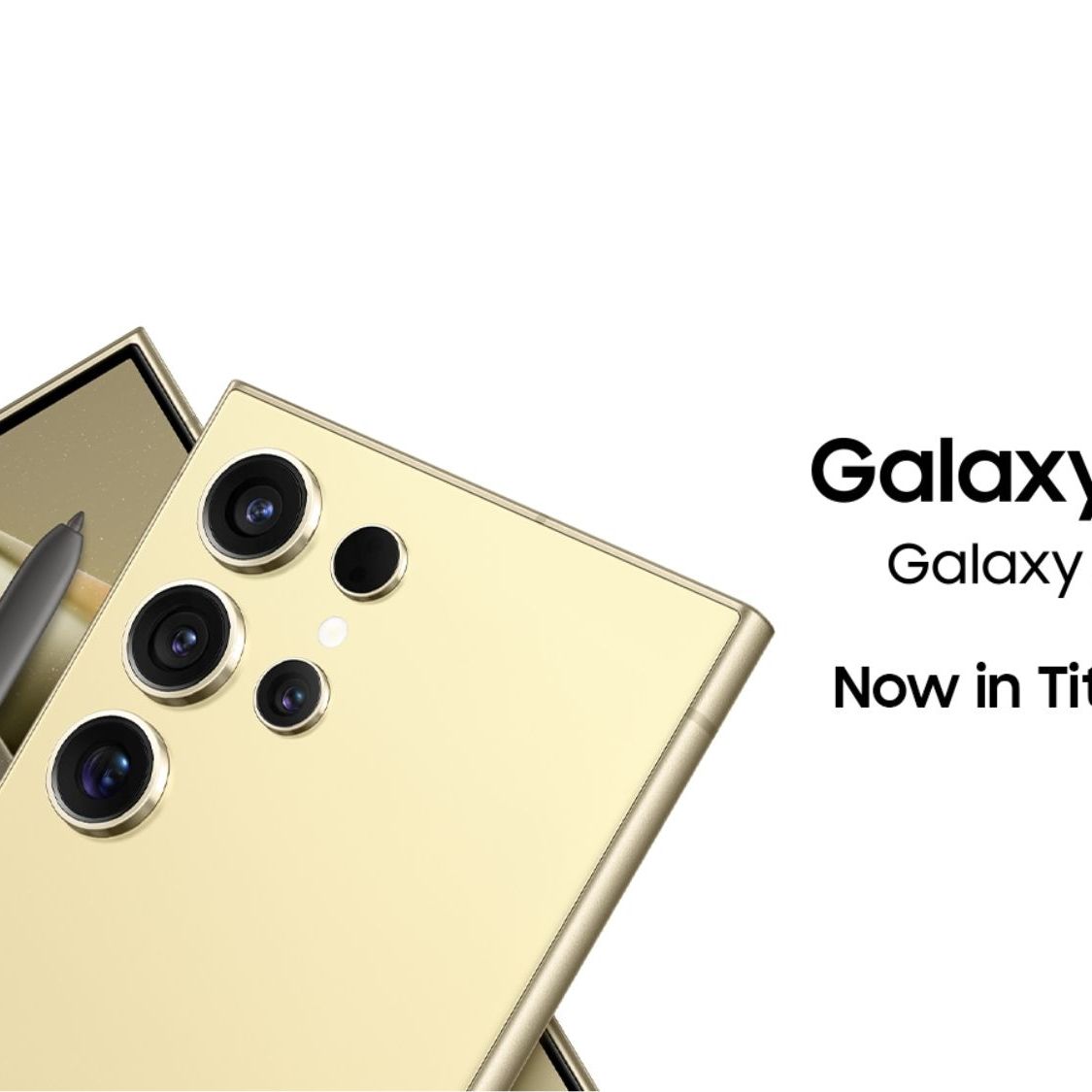 Samsung brings a new yellow hue to its flagship Galaxy S24 Ultra
