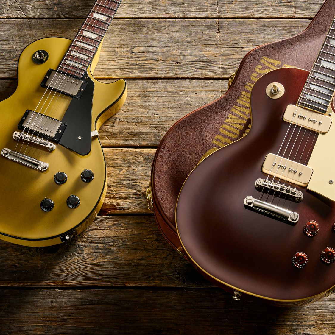 Epiphone Joe Bonamassa 1955 Les Paul Standard and Gibson Les Paul