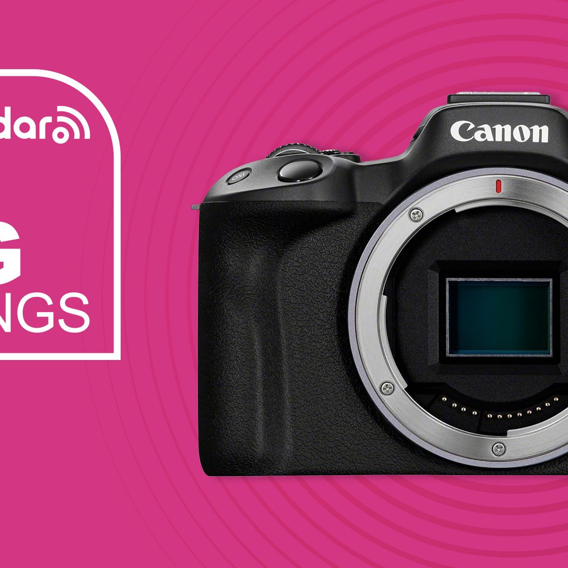 Get the Canon EOS R50 mirrorless camera at its lowest ever, Black