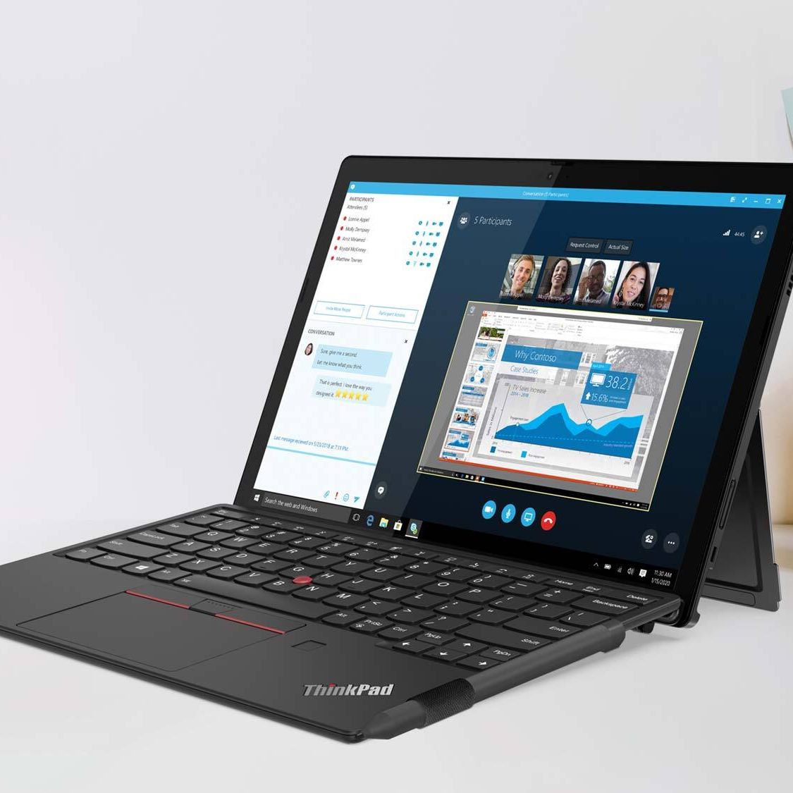 ★Lenovo ThinkPad X12 Detachable Gen 1 ThinkPad X12 Detachable | Windows Tablet | 20UW0012US