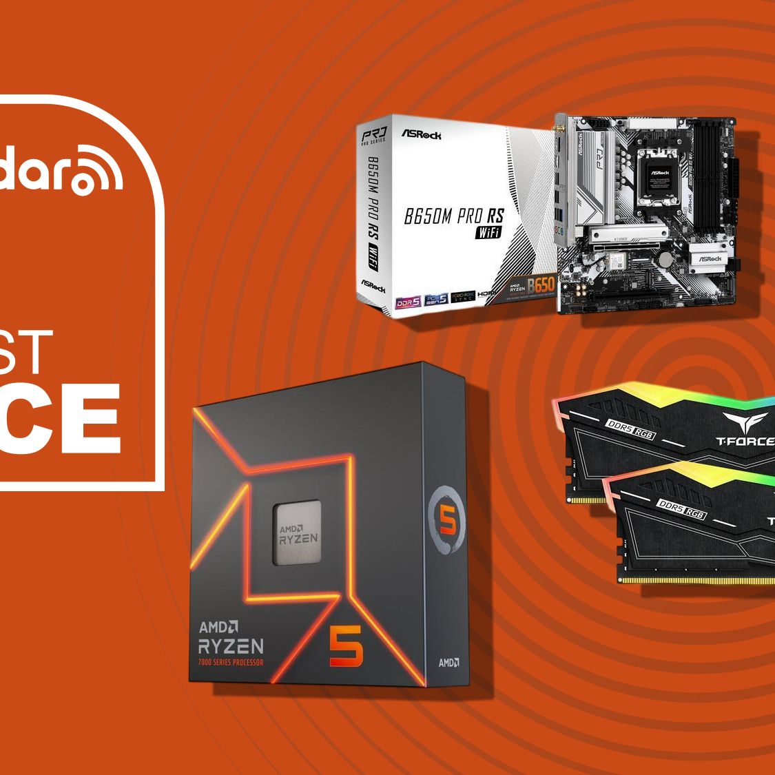 Dodge RAM price spikes with the Ryzen 5 7600X combo & free liquid