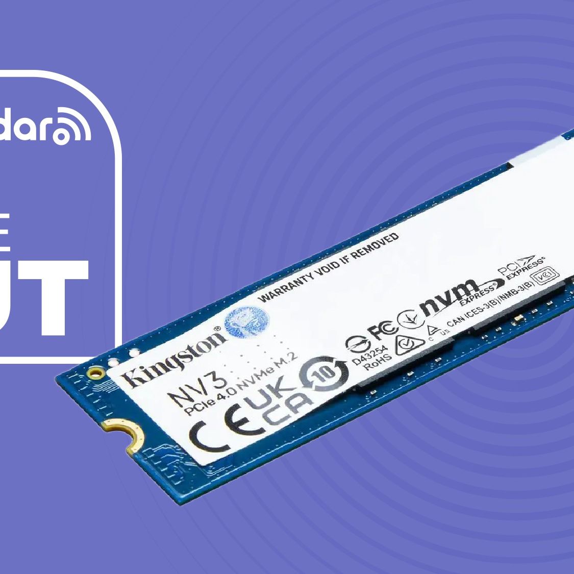 Kingston NV3 1TB PCIe 4.0 SSD is down to $157 for Labor Day