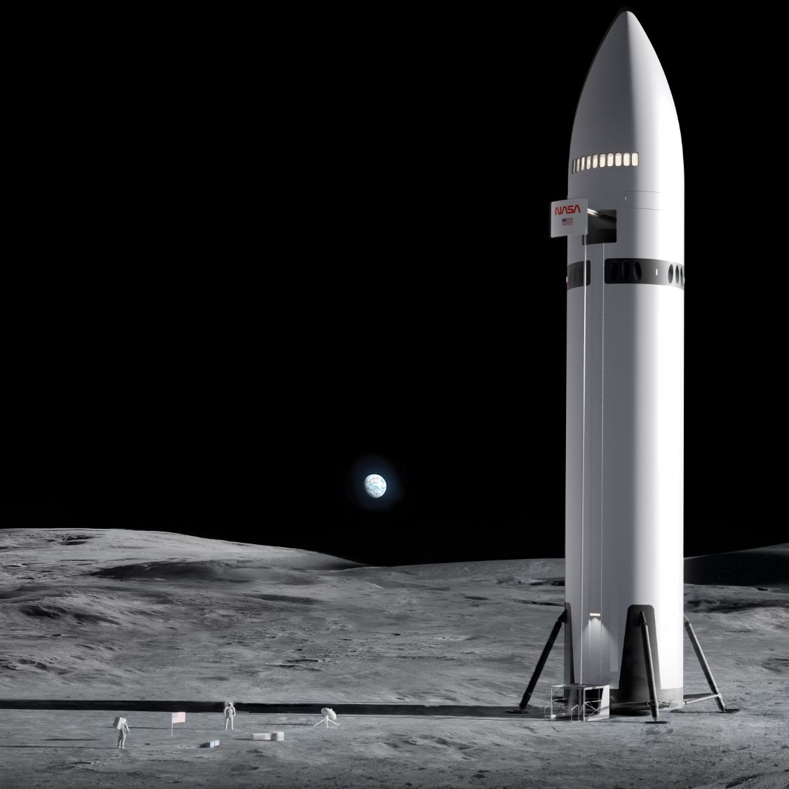 A city on the moon: Why SpaceX shifted its focus away from Mars