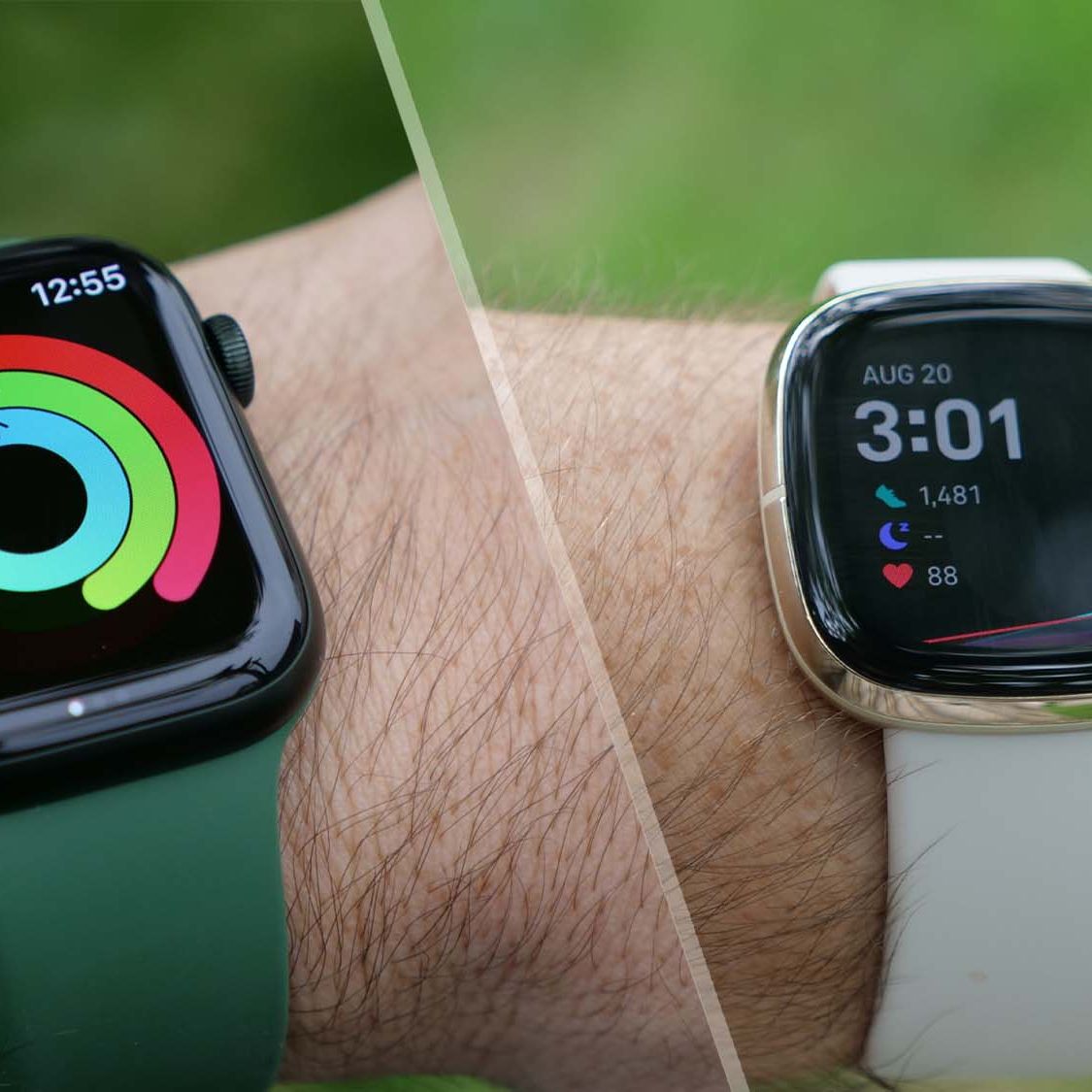 Heart Rate Fitbit Versa Vs Can Fitbit Compete With Apple Watch