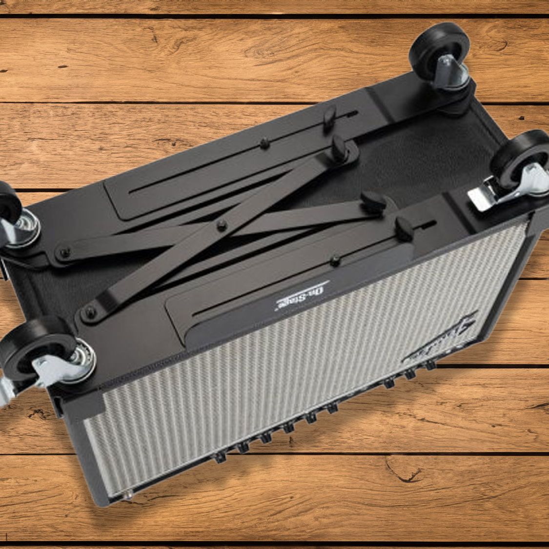 AG5000 Amp Glider On-Stage - No-Drill Rolling Caster System For Guitar ...