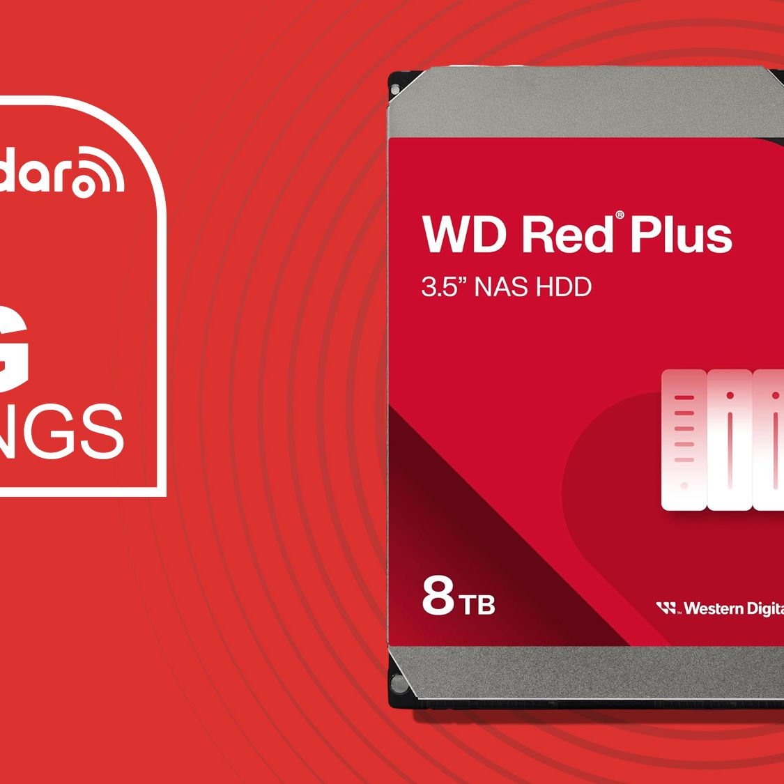 8TB WD Red Plus NAS drive is $96 off at Amazon right now | TechRadar