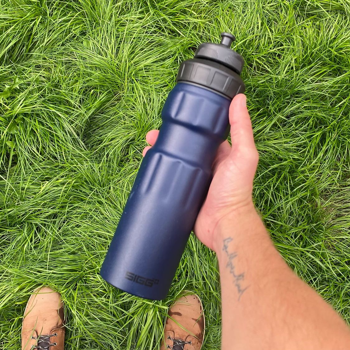 Trail Maker Water Bottle Carrier Bag - Shoulder Strap, Phone Pocket For Walking, Running, Biking, Holds Stainless Steel/Glass/Plastic Bottles