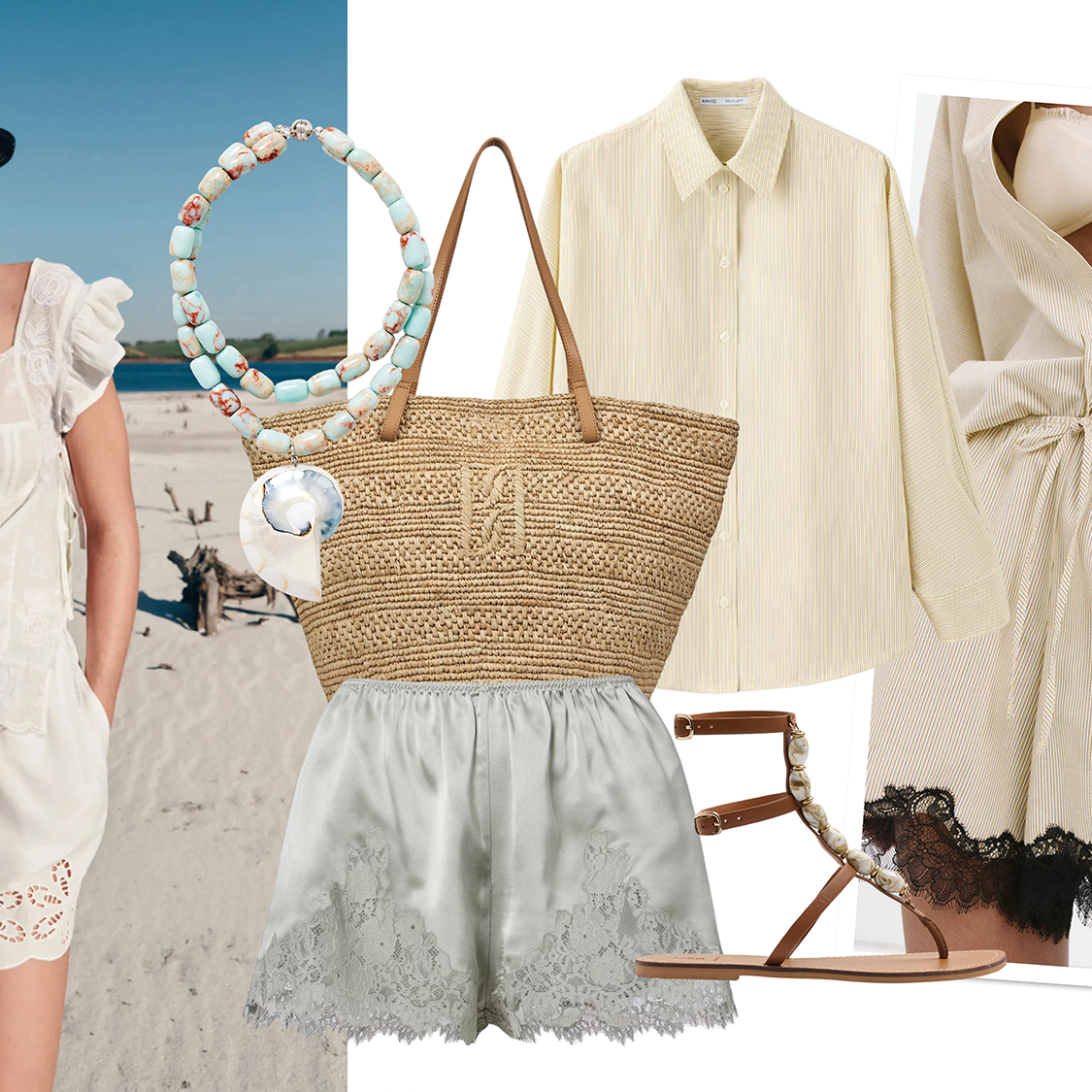 how to dress lace shorts 3 Grown-Up Ways To Style Lace-Trim Shorts