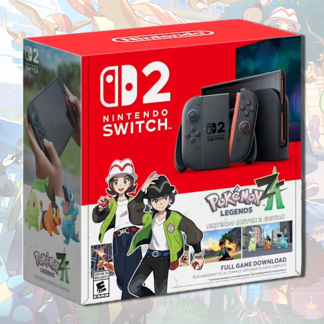 Nintendo Switch 新モデル+ポケモン ソフト2本 セット 配送予約】『Pokémon LEGENDS Z-A Nintendo Switch 2 Edition