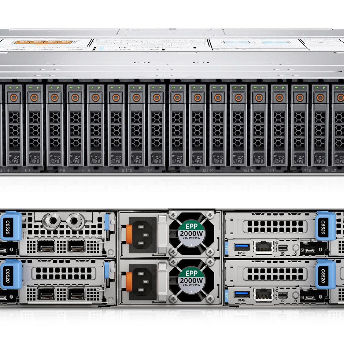 Dell EMC PowerEdge C6520 review: Super dense Gen3 Xeon Scalable