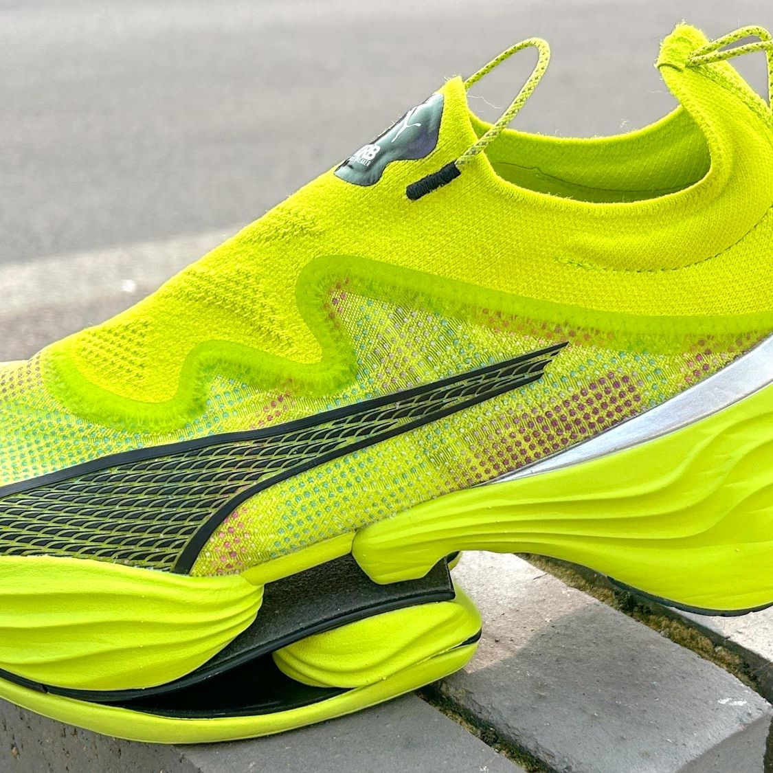 I ran in the Puma Fast-RB — a radical rule-breaking carbon racing
